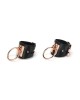 Secret Kisses Wrist Cuffs with Rose Gold Metal