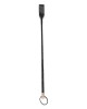 Secret Kisses Luxury Bondage Riding Crop - Black