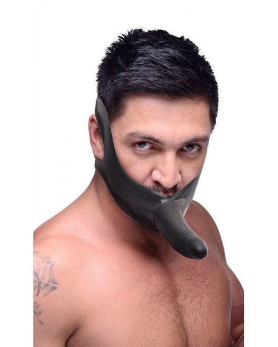 Master Series Face Fuk Strap-On & Gag