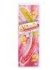 Shades 17 Inch Jelly Double Dong - Pink/Gold