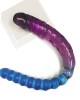 Shades 17 Inch Jelly Double Dong - Violet/Blue