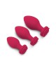 Secret Kisses Rosegasm Butt Bouquet Training Plugs - Set of 3 Sizes