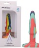 A-Play Groovy 4 Inch Anal Plug- Sunrise Coloured