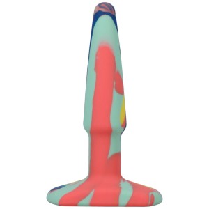 A-Play Groovy 4 Inch Anal Plug- Sunrise Coloured