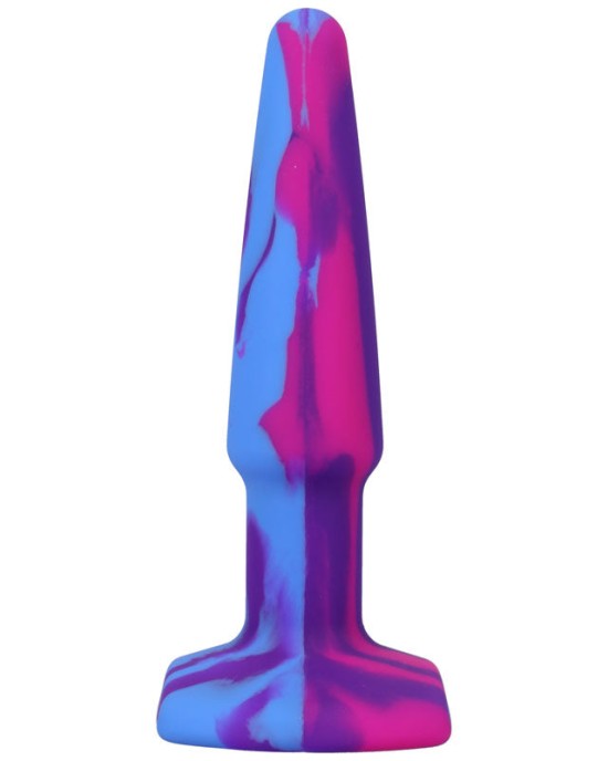 A-Play Groovy 4 Inch Anal Plug - Berry Coloured