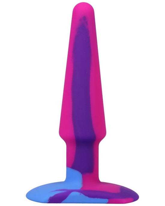 A-Play Groovy 5 Inch Anal Plug - Berry Coloured