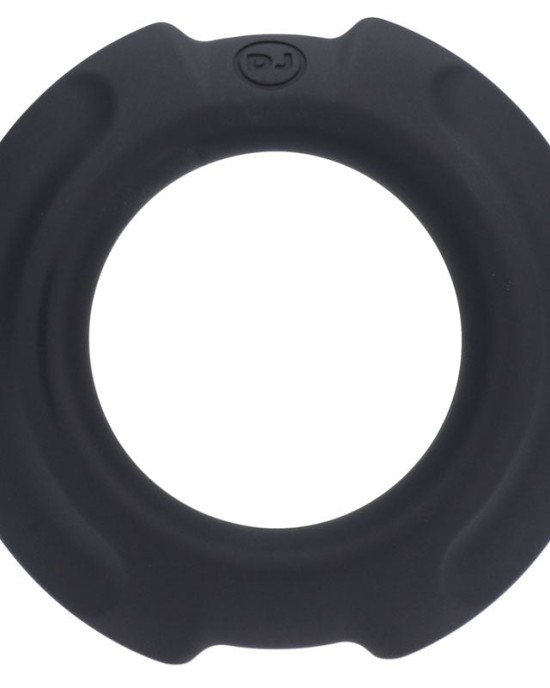 OptiMALE FlexiSteel 35mm Cock Ring - Black