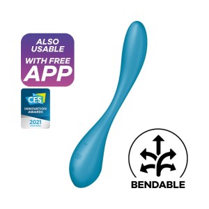 Satisfyer G-Spot Flex 5 - Vibrator with App Control - Aqua