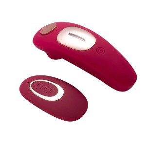 Maia Remi Panty Vibe with Suction & Remote Control - Red