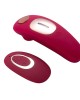 Maia Remi Panty Vibe with Suction & Remote Control - Red