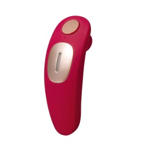 Maia Remi Panty Vibe with Suction & Remote Control - Red