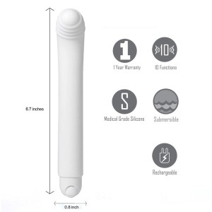 Maia Misty 10 Function G-Spot Vibrator - White