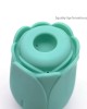 Tulip Pro 15 Function Pulsating Sucking Clitoral Stimulator - Teal