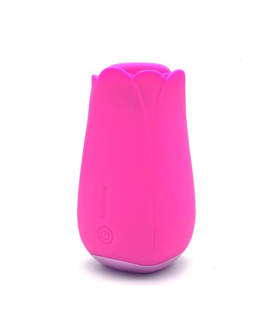 Tulip Pro 15 Function Pulsating Sucking Clitoral Stimulator - Pink