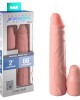 Fantasy X-Tensions Elite 2 Inch Silicone Extension - Flesh