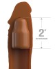 Fantasy X-Tensions Elite 2 Inch Silicone Extension - Tan