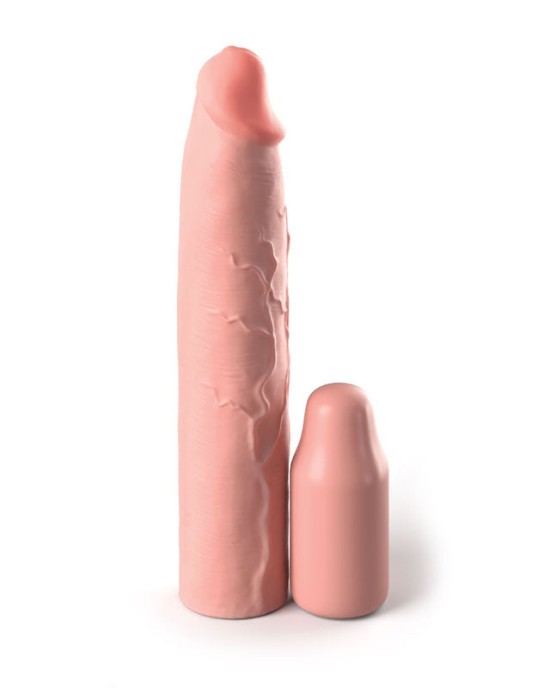 Fantasy X-Tensions Elite 3 Inch Silicone Mega Extension - Flesh