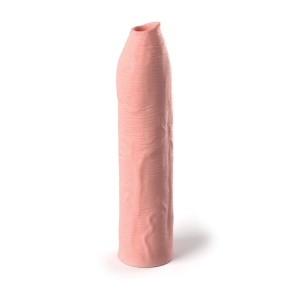 Fantasy X-Tensions Elite 7 Inch Uncut Silicone Penis Enhancer - Flesh