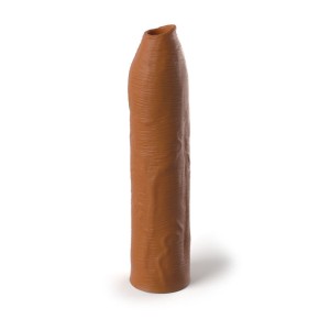 Fantasy X-Tensions Elite Uncut Silicone 7 Inch Penis Enhancer - Tan