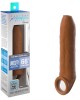 Fantasy X-Tensions Elite 7 Inch Uncut Enhancer with Strap - Tan