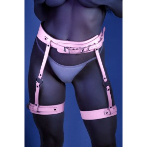 Glow Strapped In Harness - Pink - OS