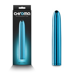 Chroma 7 Inch Metallic Vibrator - Teal