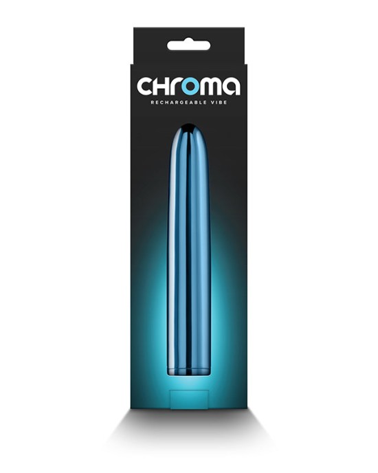 Chroma 7 Inch Metallic Vibrator - Teal