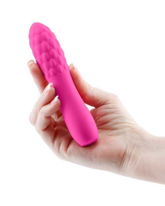 InYa Rita Textured 10 Mode Massager - Pink