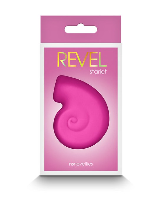 Revel Starlet Palm-Sized Air Pulse Stimulator - Pink