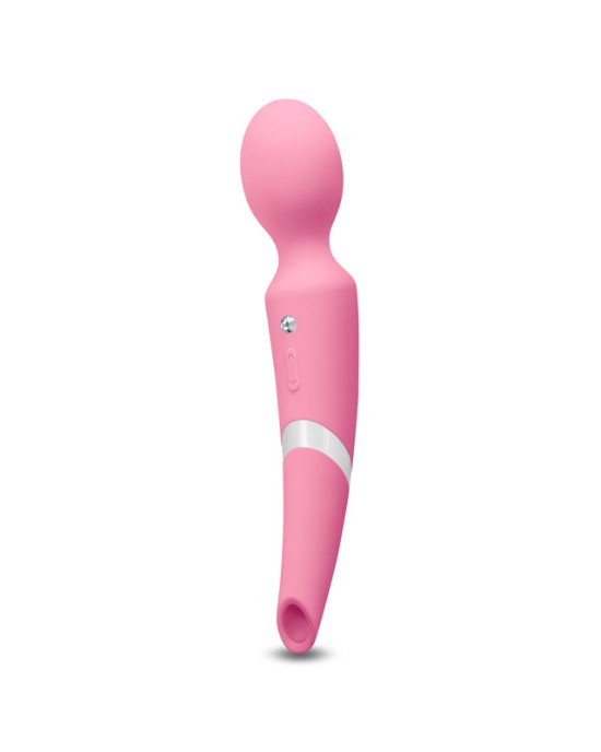 Sugar Pop Aurora 2-in-1 Air Pulse Wand Massager - Pink