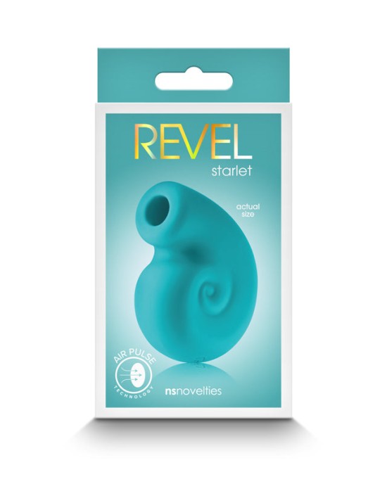 Revel Starlet Palm-sized Air Pulse Stimulator - Teal