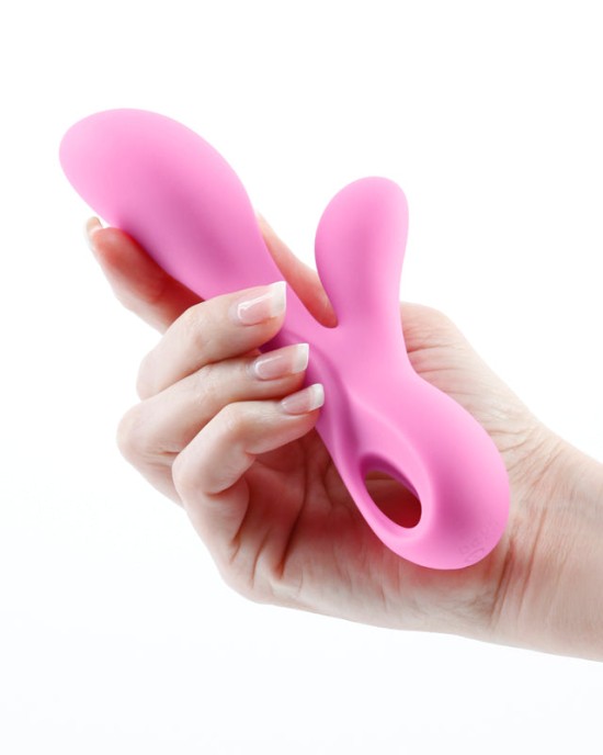 Revel Galaxy Dual Motor Rabbit Vibrator - Pink