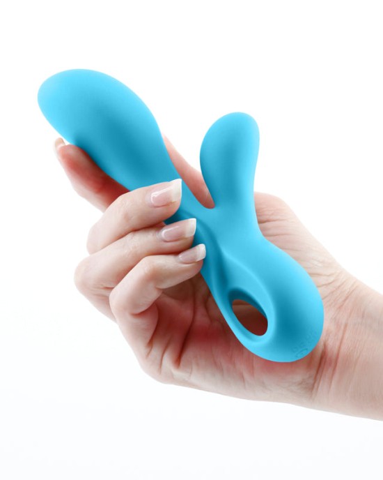 Revel Galaxy Dual Motor Rabbit Vibrator - Blue