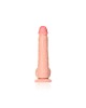 RealRock 10 Inch Straight Realistic Dildo with Balls - Flesh