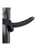 RealRock 9 Inch Hollow Strap- On with Balls - Black