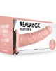 RealRock 8 Inch Hollow Strap-On - Flesh