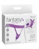 Fantasy For Her Ultimate Butterfly Strap-On Stimulator - Purple