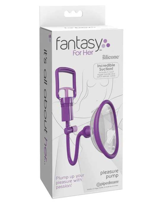 Fantasy For Her Pleasure Vagina Pump - Purple