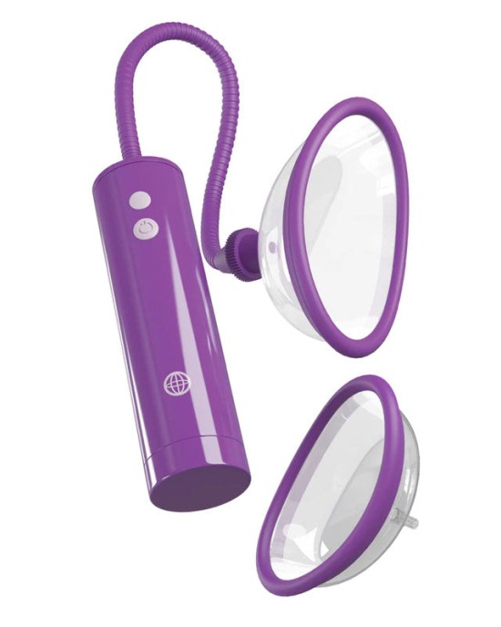 Fantasy For Her Vagina Rechargeable Pump Kit - Purple