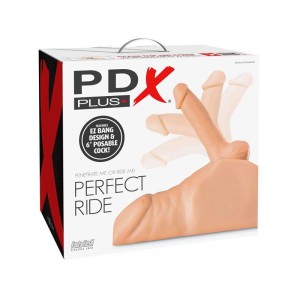 PDX Plus Perfect Ride - Light - Male Torso with Poseable 6" Cock