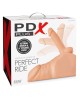 PDX Plus Perfect Ride - Light - Male Torso with Poseable 6" Cock