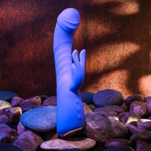 Adam & Eve Eve's Posh Thrusting Warming Rabbit - Purple