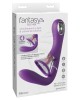 Fantasy for Her Her Ultimate Pleasure Pro 4-In-1 Oral Simulator - Purple