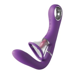 Fantasy for Her Her Ultimate Pleasure Pro 4-In-1 Oral Simulator - Purple