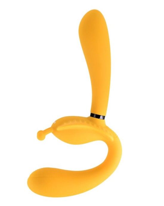 Evolved The Monarch - Yellow Multi Use Couples Vibrator