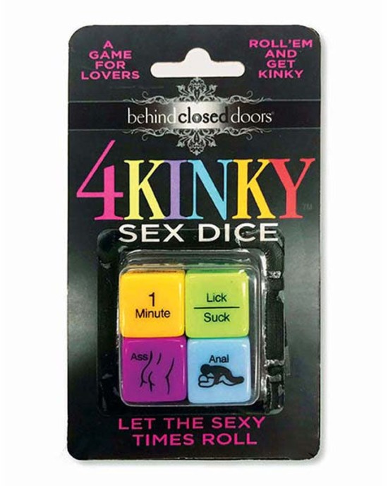 Behind Closed Doors - 4 Kinky Sex Dice