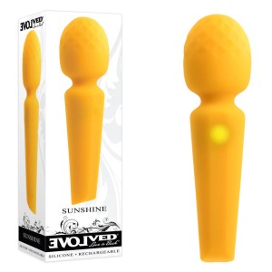 Evolved Sunshine Massage Wand - Yellow