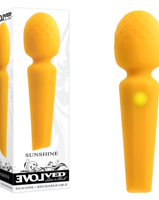 Evolved Sunshine Massage Wand - Yellow