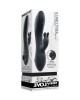 Evolved Rabbit Hole Triple Stim G-Spot & Suction Vibe - Black