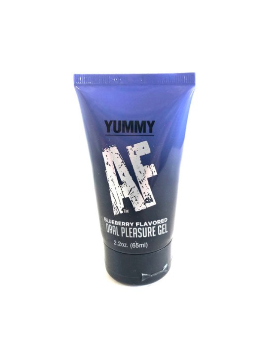 Yummy AF - Blueberry Flavoured Oral Pleasure Gel - 65ml